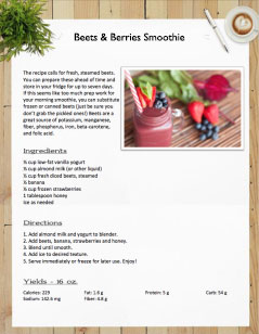 Beets & Berries Smoothie
