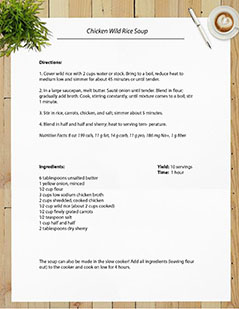 Chicken Wild Rice Soup