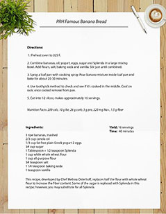 PRH Famous Banana Bread